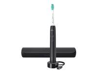 Philips Sonicare 3100 series HX3673 Elektrisk Tandbørste Sort Hvid