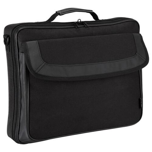 Computertaske 15,6" – Targus Classic Clamshell, sort polyester