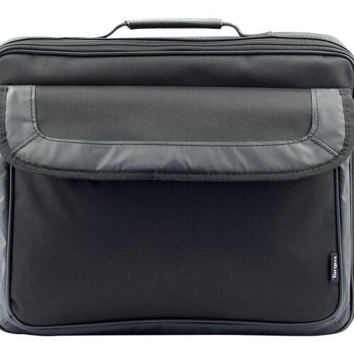 Computertaske 15,6" – Targus Classic Clamshell, sort polyester