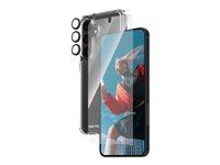 Skærmbeskyttelse til Samsung Galaxy S24 - PanzerGlass 3?i?1 sæt, transparent billede