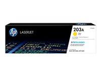 Toner til HP LaserJet 203A gul - Hewlett-Packard