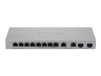 Netværksswitch Zyxel XGS1010-12 – 12 porte, 2,5 Gigabit og 10G SFP+ billede
