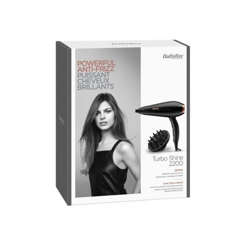 Hårtørrer BaByliss D570DE – 2.200 W med diffuser