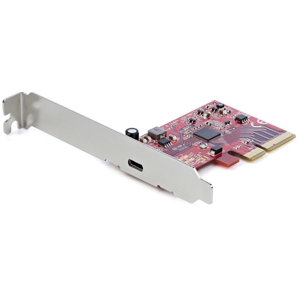 Startech PCI Express USB‑C 3.2 Gen 2 kort - PEXUSB321C (rød)