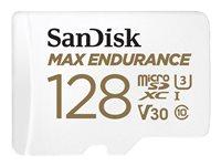 Hukommelseskort microSDXC – SanDisk Max Endurance 128 GB (op til 100 MB/s)