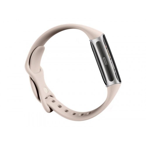 Aktivitetsarmbånd Fitbit Charge 6 – porcelæn (sølvalu)