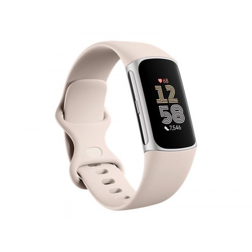 Aktivitetsarmbånd Fitbit Charge 6 – porcelæn (sølvalu)