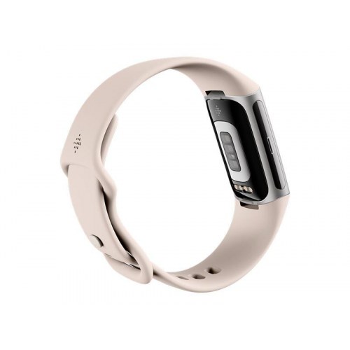 Aktivitetsarmbånd Fitbit Charge 6 – porcelæn (sølvalu)