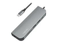 USB-C dockingstation - LogiLink multifunktionshub med HDMI