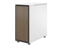 ATX kabinet Fractal Design North Tower - hvid (hærdet glas)