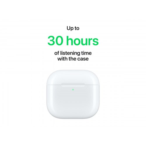 Trådløse høretelefoner Apple AirPods 4 (2024) - hvid