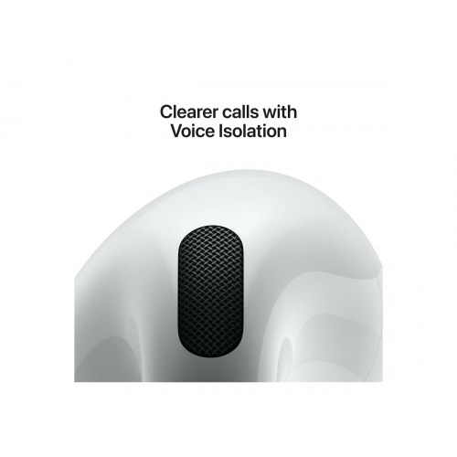 Trådløse høretelefoner Apple AirPods 4 (2024) - hvid