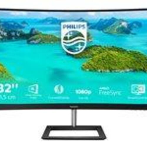 Skærm Philips E-line 32" buet Full HD VA 75 Hz