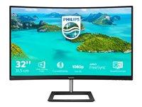Skærm Philips E-line 32" buet Full HD VA 75 Hz