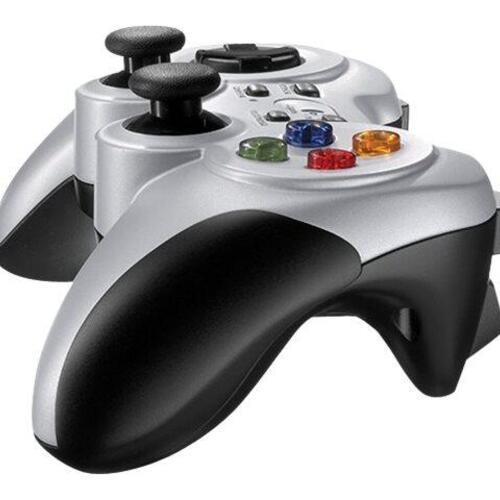 Spilcontroller Logitech Wireless Gamepad F710 – trådløs 2,4 GHz – sort/hvid