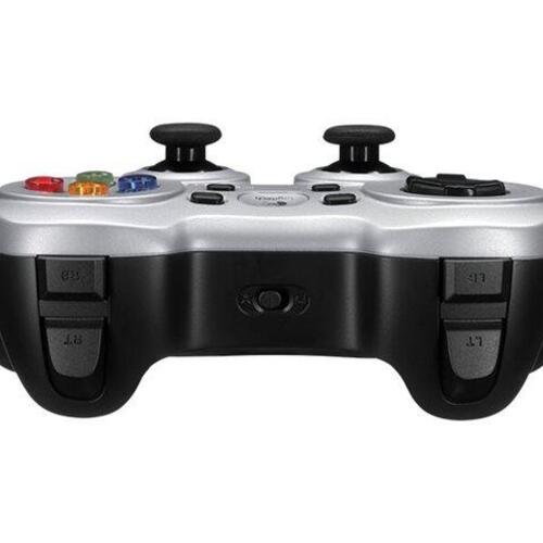 Spilcontroller Logitech Wireless Gamepad F710 – trådløs 2,4 GHz – sort/hvid