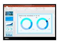 Skærm bærbar Lenovo ThinkVision M14d 14" IPS 2.2K USB?C 60 Hz