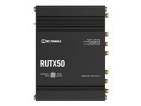5G router Teltonika RUTX50 - dual?SIM, Wi?Fi 5, DIN/overflademontage