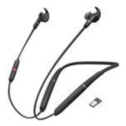 Trådløse in-ear høretelefoner Jabra Evolve 65e MS – sort