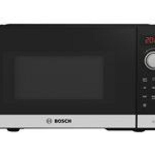 Mikrobølgeovn Bosch Serie 2 FFL023MS2 – 20 l, 800 W, rustfrit stål