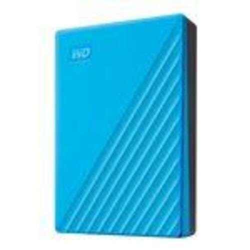 Ekstern harddisk Western Digital My Passport 4 TB USB 3.2 Gen 1 (blå)