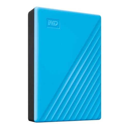 Ekstern harddisk Western Digital My Passport 4 TB USB 3.2 Gen 1 (blå)