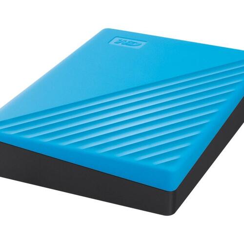 Ekstern harddisk Western Digital My Passport 4 TB USB 3.2 Gen 1 (blå)