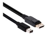 DisplayPort kabel Club 3D - Mini DisplayPort til DisplayPort 2 m (sort) billede
