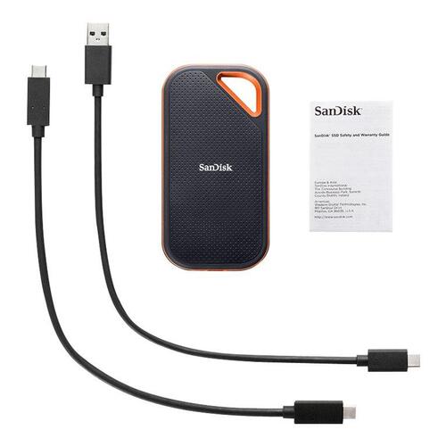 Ekstern SSD SanDisk Extreme PRO Portable V2 4 TB USB 3.2 Gen 2x2