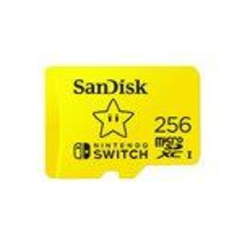 Hukommelseskort SanDisk Nintendo Switch microSDXC 256 GB UHS‑I U3