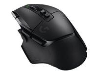Gaming mus Logitech G502 X Lightspeed - trådløs, sort billede