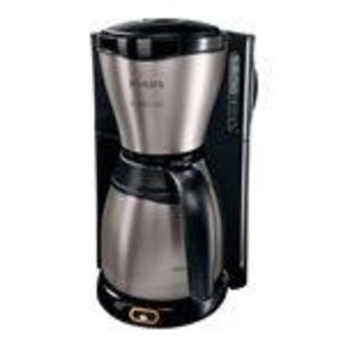 Kaffemaskine Philips Café Gaia HD7548, 1,2 l, metal/sort
