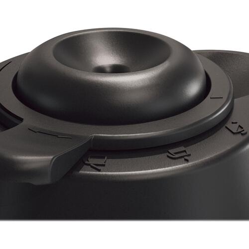 Kaffemaskine Philips Café Gaia HD7548, 1,2 l, metal/sort