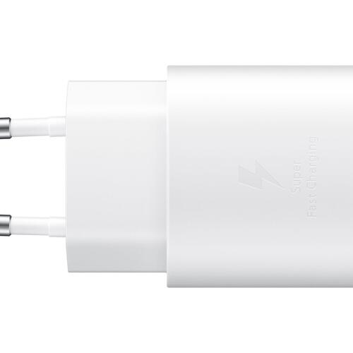 Oplader USB‑C 25 W – Samsung Super Fast Charging (hvid)