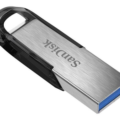 USB stik SanDisk Ultra Flair 128 GB USB 3.0 – sølv