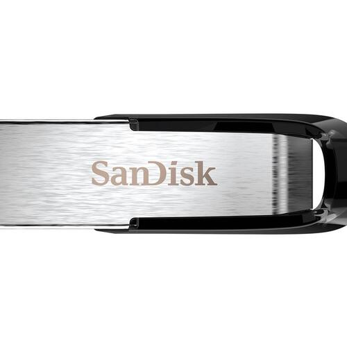 USB stik SanDisk Ultra Flair 128 GB USB 3.0 – sølv
