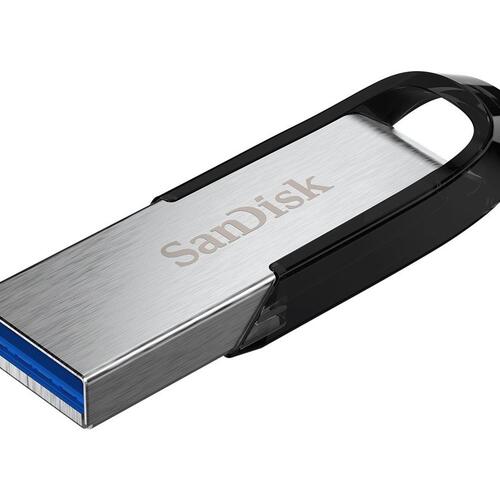 USB stik SanDisk Ultra Flair 128 GB USB 3.0 – sølv
