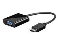 HDMI til VGA adapter - Goobay, sort billede