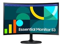 Skærm Samsung S24D364GAU 24" Full HD 100 Hz kurvet billede
