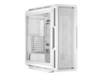PC kabinet E-ATX Corsair 5000T mid tower - hvid, hærdet glas billede
