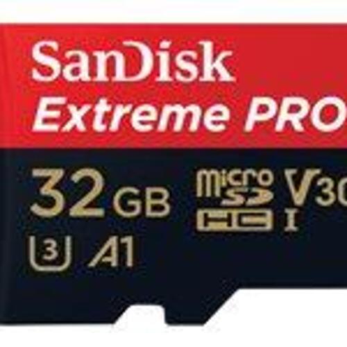 Hukommelseskort SanDisk Extreme Pro microSDHC 32 GB 100 MB/s
