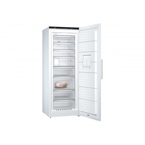 Fryseskab - Siemens iQ500 GS58NAWCV, 366 l, NoFrost, hvid