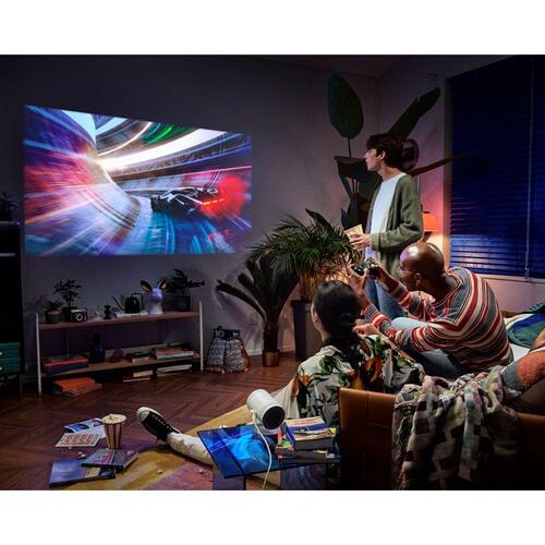 Projektor Samsung The Freestyle (2. gen) – DLP, Full HD, 550 lumen, hvid
