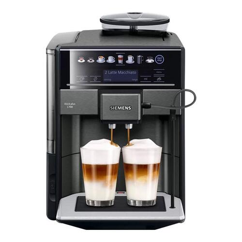 Espressomaskine Siemens EQ.6 plus s700 automatisk – mørkt rustfrit stål