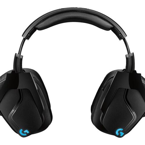 Gaming headset Logitech G935 trådløst – sort/blå