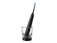 Elektrisk tandbørste Philips Sonicare DiamondClean 9000 HX9914, sort/roseguld billede