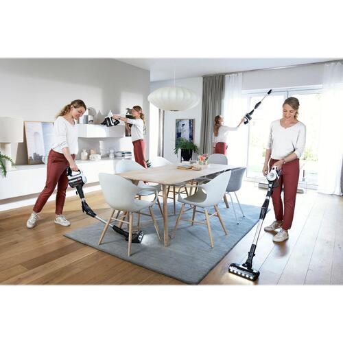Ledningsfri støvsuger Bosch Unlimited 7 BCS711XXL, hvid, 0,3 l