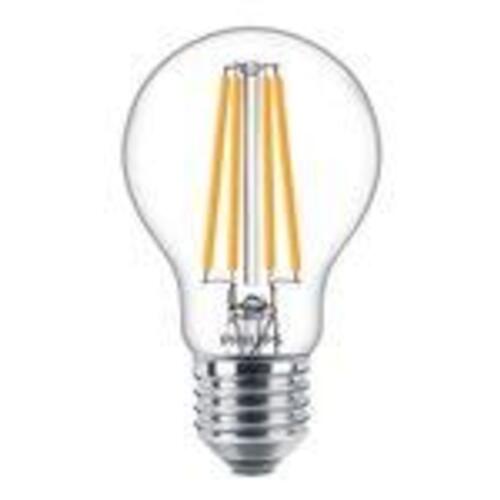 LED pære E27 – Philips filament 10,5 W (100 W) 2700K, 1.521 lm, klar