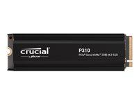 SSD Crucial P310 2 TB M.2 NVMe PCIe 4.0 x4 med kølelegeme billede