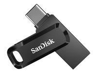 USB stik SanDisk Ultra Dual Drive Go 32 GB USB 3.1 Gen 1 / USB-C - Sort